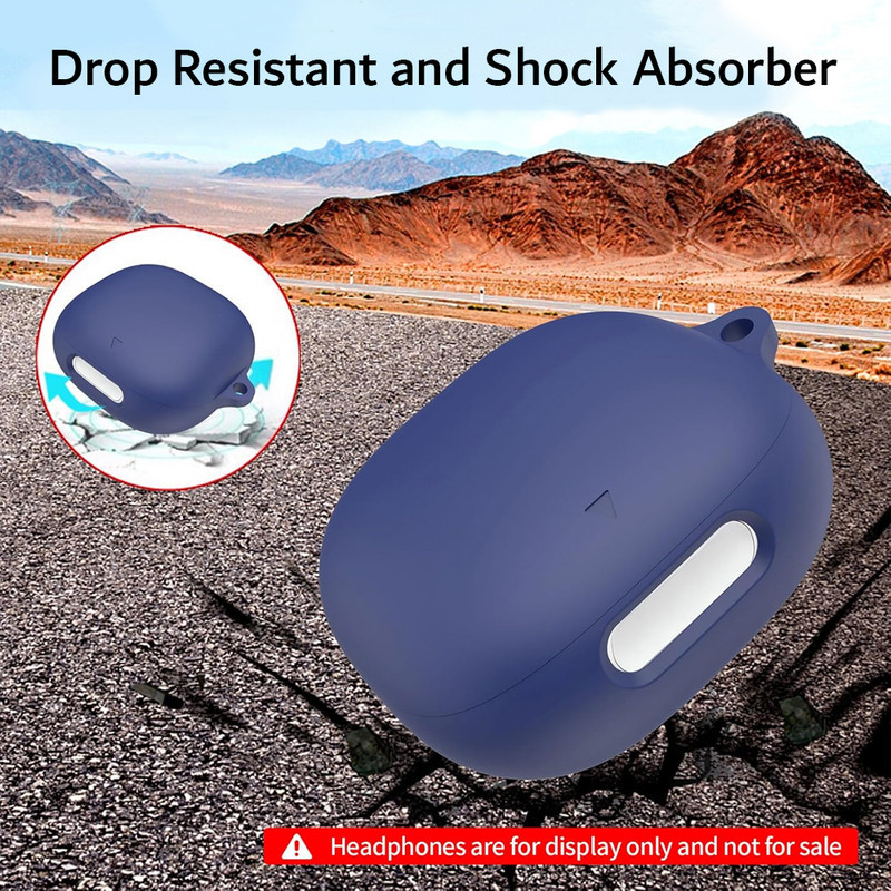 کاور آکوآرا مدل Silicone مناسب برای کیس هدفون بیسیم انکر Soundcore Liberty 4 Pro