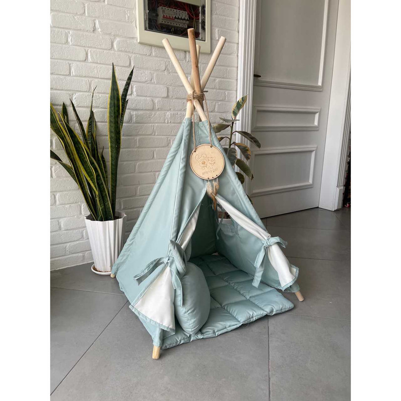 جای خواب سگ و گربه مدل چادر سرخپوستی کد ۶۰