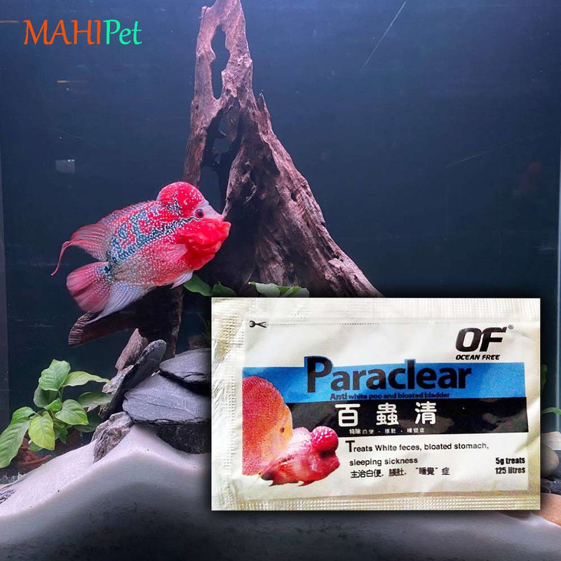 پودر ضد انگل آبزیان اوشن فری مدل Paraclear MD225 وزن 5 گرم