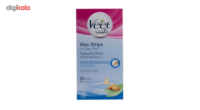 پک نوار موبر بدن ویت مخصوص پوست حساس بسته 2 عددی