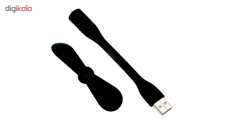 پنکه همراه مدل Mb-68 به همراه چراغ ال ای دی و مبدل OTG microUSB