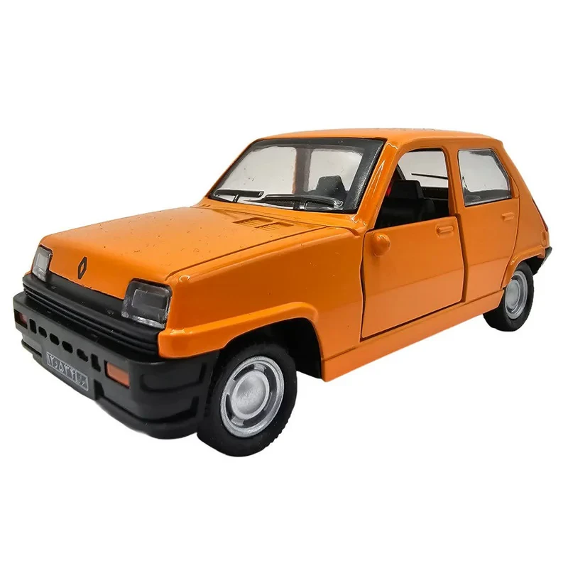 ماکت ماشین ناب سل مدل رنو 5 فلزی عقب کش کد Renault pull back metal car naab005 scale 1:48