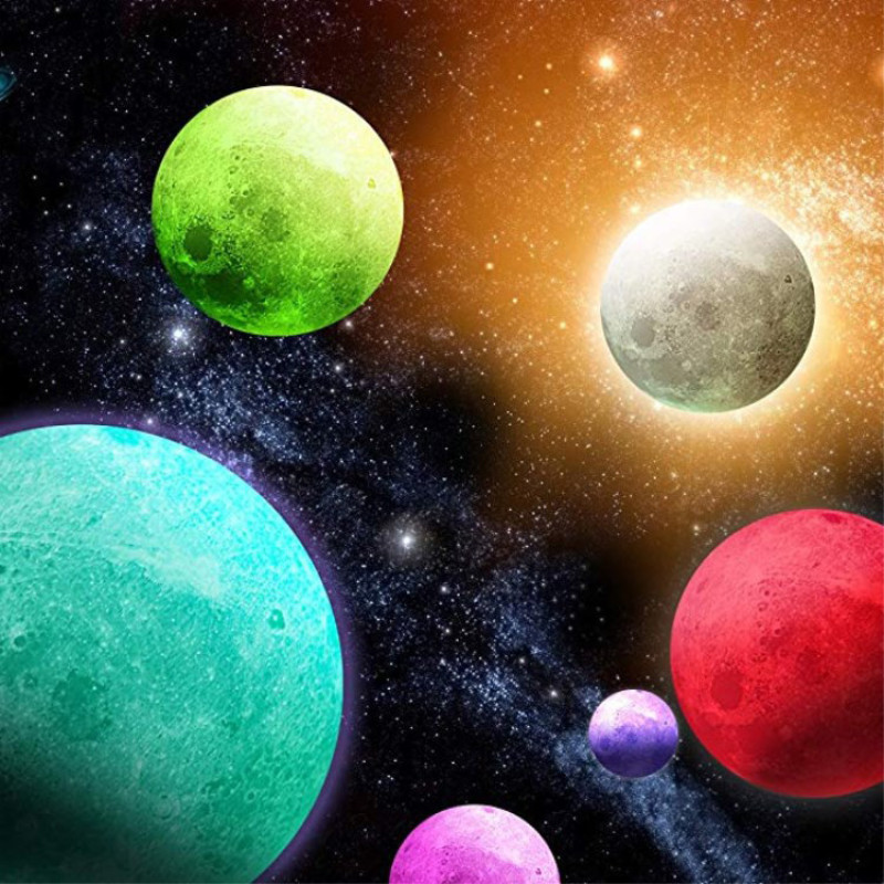 چراغ خواب مدل MOON LIGHT 3D