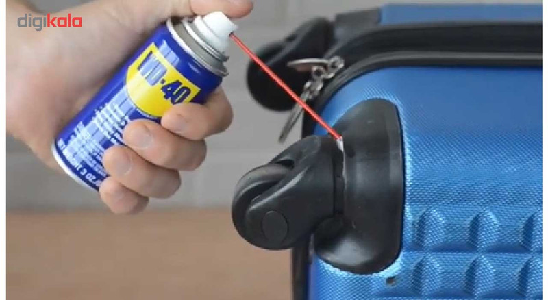 پک اسپری روان کننده WD-40 مدل GUMMY حجم 400 میلی لیتر بسته 2 عددی