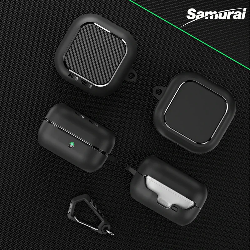 کاور سامورایی مدل Quad-50 مناسب برای کیس هدفون سامسونگ Galaxy Buds 4 Pro  Galaxy Buds 4