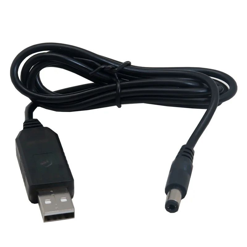 کابل تبدیل USB به DC مدل 12 ولت طول 1 متر بسته 2 عددی