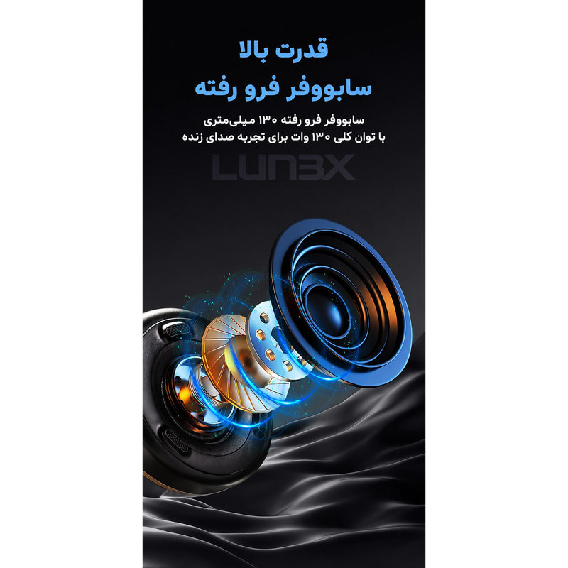 اسپیکر بلـوتوثی قابل حمل لونکـس مدل LX4-00