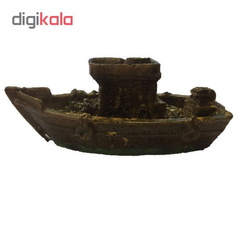 کشتی تزئینی آکواریوم کد 009