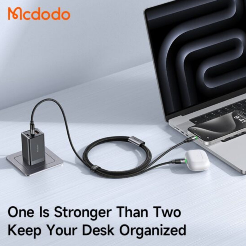 کابل usb-c مک دودو مدل ca-6740 طول1.5 متر