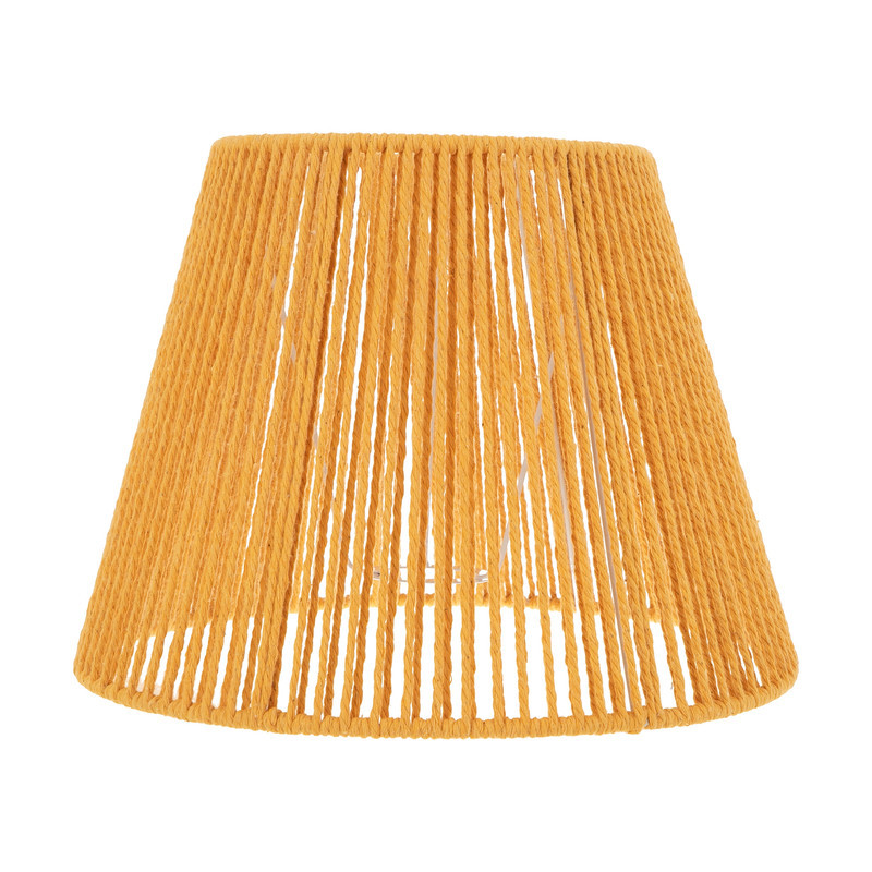 شید آباژور مدل شید  مخروطی نخ مکرومه کد 28