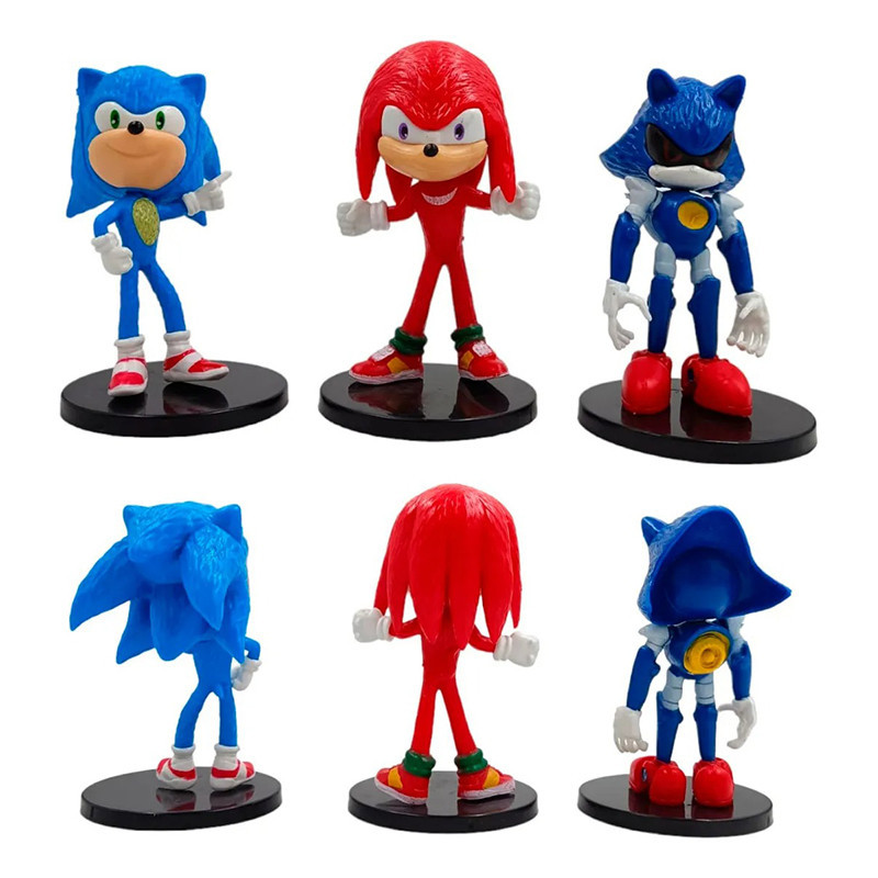 فیگور مدل sonic مجموعه 6 عددی