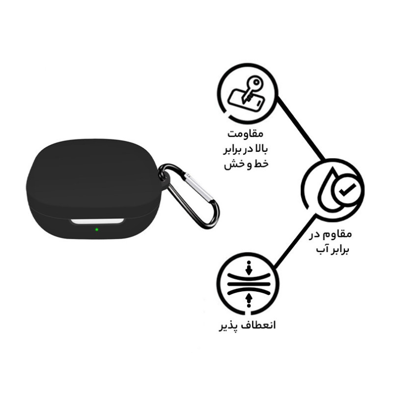 کاور مدل k66 مناسب برای کیس هدفون بی سیم کیو سی وای T13 ANC2