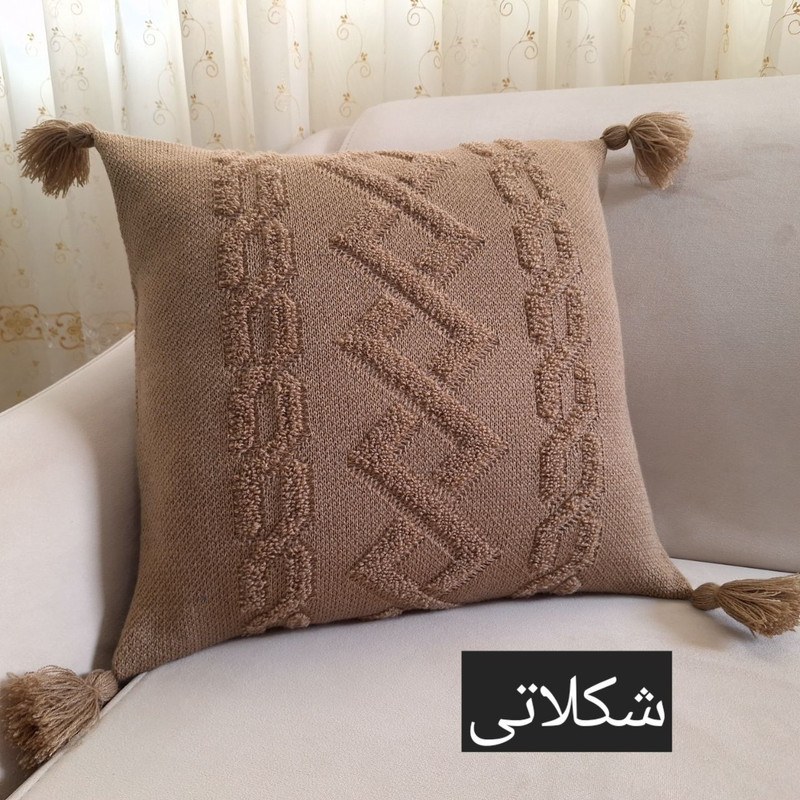 کاور کوسن مدل پانچدوزی ایران سایز 40×40 سانتی متر