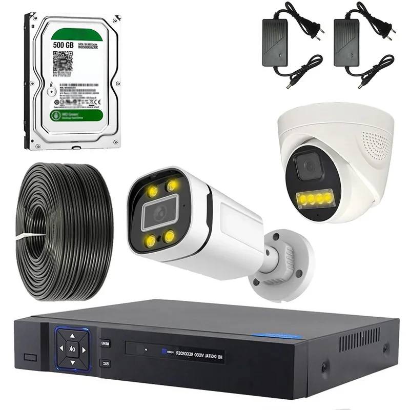 سیستم امنیتی نظارتی مدل HD PACK 2 - AXESSLINK T02