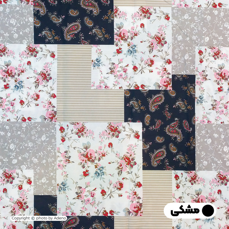 کاور لحاف آدنو مدل چهل تکه کد IR155 یک نفره سایز 160x220 سانتی متر