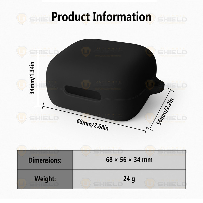کاور آلتیمیت شیلد مدل Silicone UL مناسب برای کیس هدفون بی‌سیم انکر Soundcore P30i