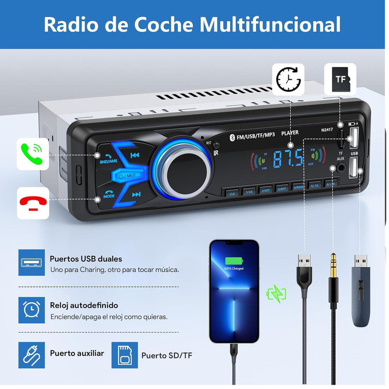 پخش کننده خودرو مدل n2417