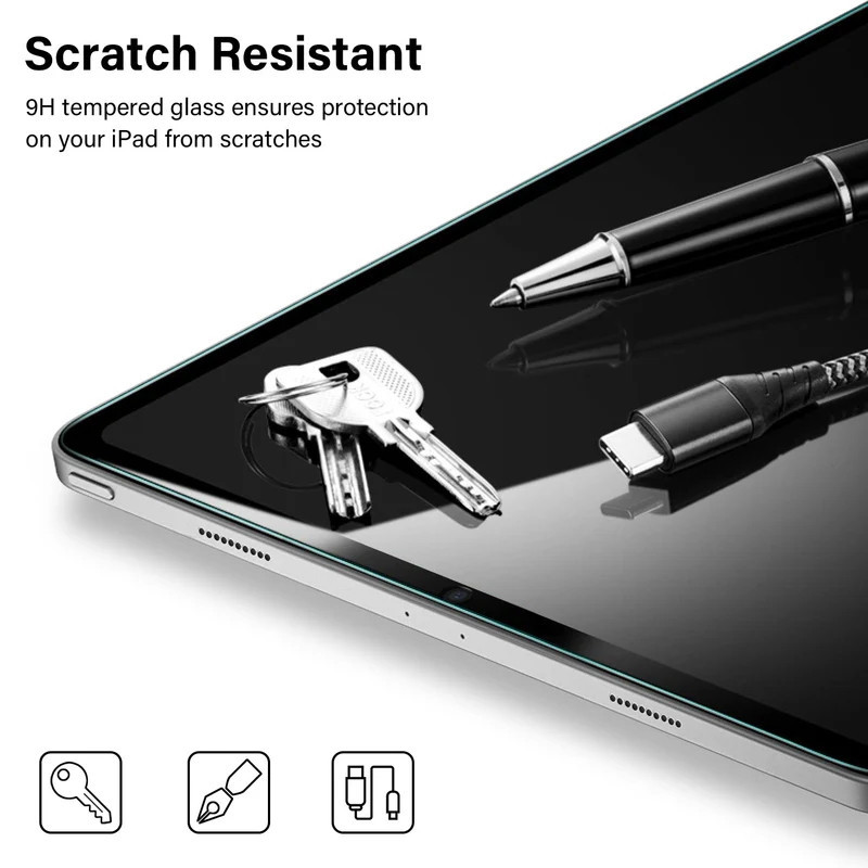 محافظ صفحه نمایش شیشه ای بادیگارد مدل TabG Frame مناسب برای تبلت اپل iPad Pro 11 inch 2024  2025