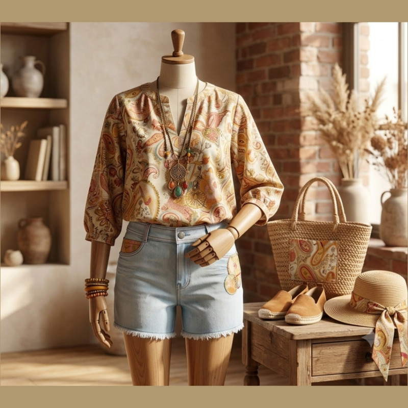 شلوارک زنانه مدل Floral Edition