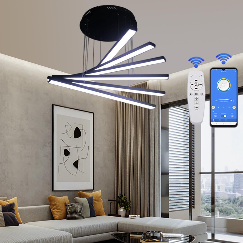 لوستر مدل مدرن سرو آویز کد SC6
