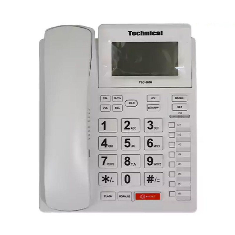 تلفن رومیزی تکنیکال مدل TEC-5860