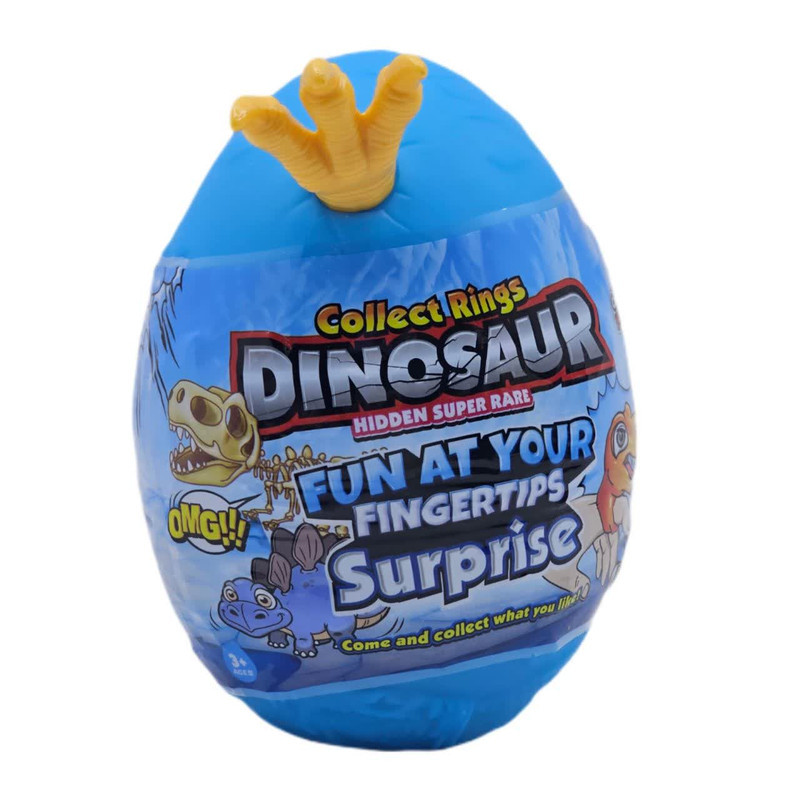 اسباب بازی شانسی ناب سل مدل انگشتر جادویی دایناسور مجموعه 12 عددی کد DINOSAUS MAGIC RING
