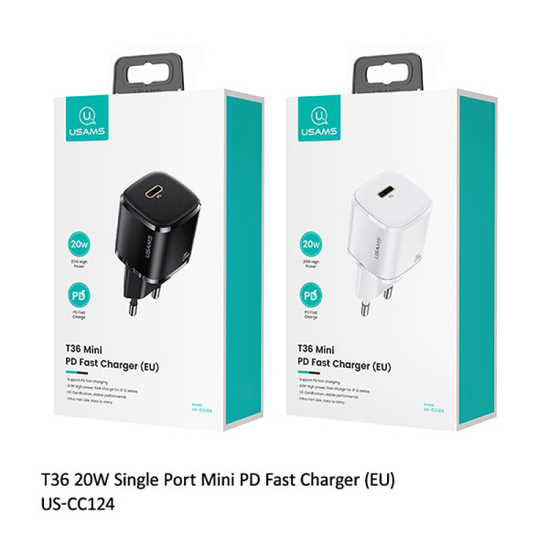 شارژر دیواری 20 وات یوسمز مدل US-CC124