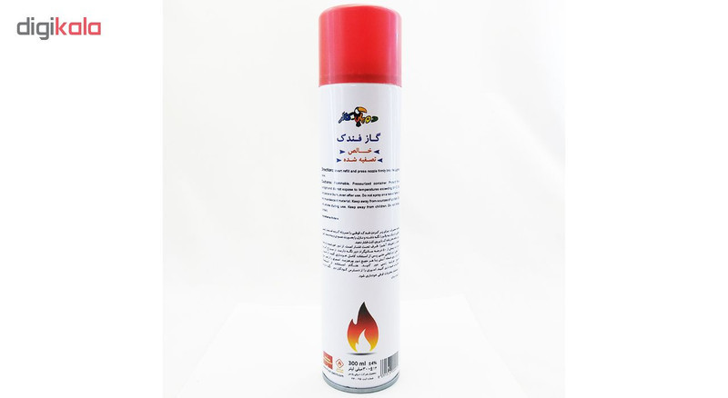 اسپری کپسول گاز فندک دوپلی کالر مدل Super Refined حجم 300 میلی لیتر