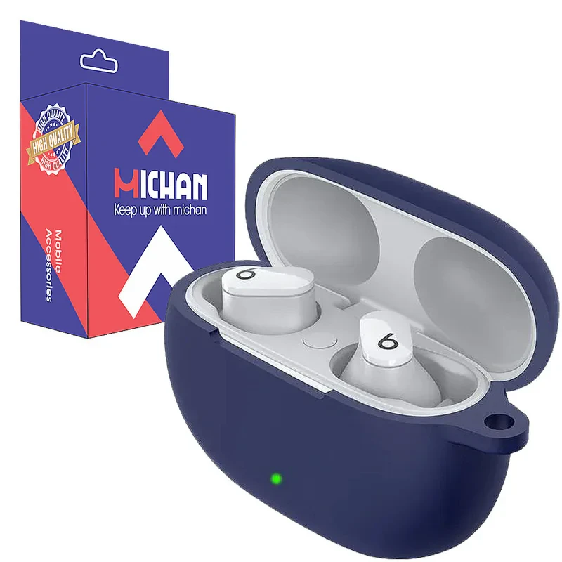 کاور میچان مدل silicone مناسب برای کیس هدفون بی سیم بیتس Studio Buds