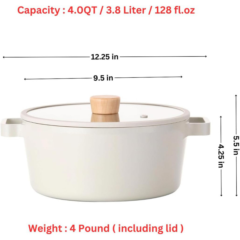 قابلمه نیوفلیم مدل FIKA-STOCKPOT سایز 24