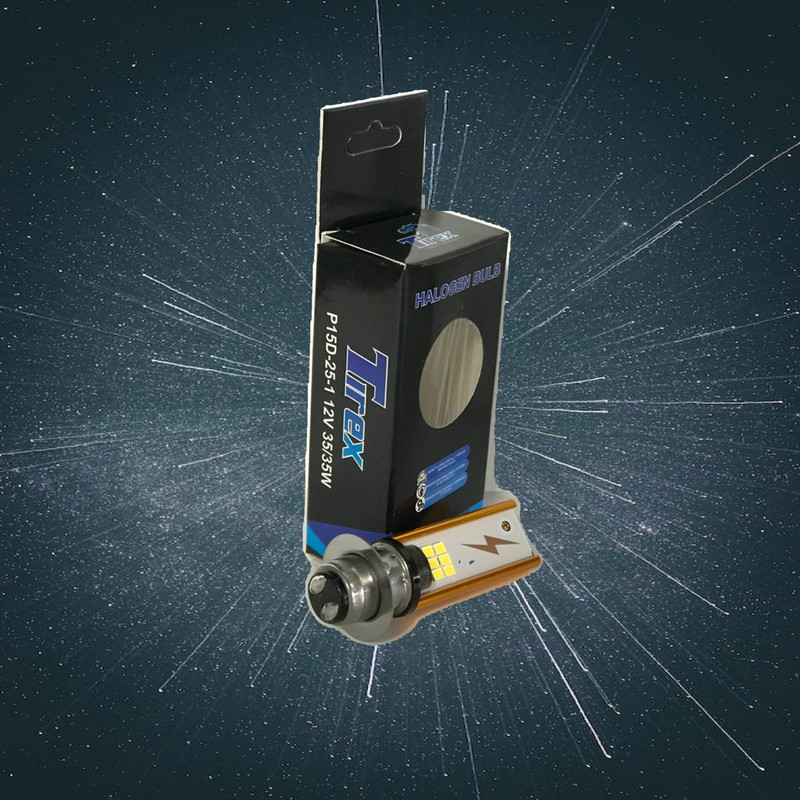 لامپ جلو زنون موتور سیکلت تیرکس مدل دیاموند 3535W - 12V