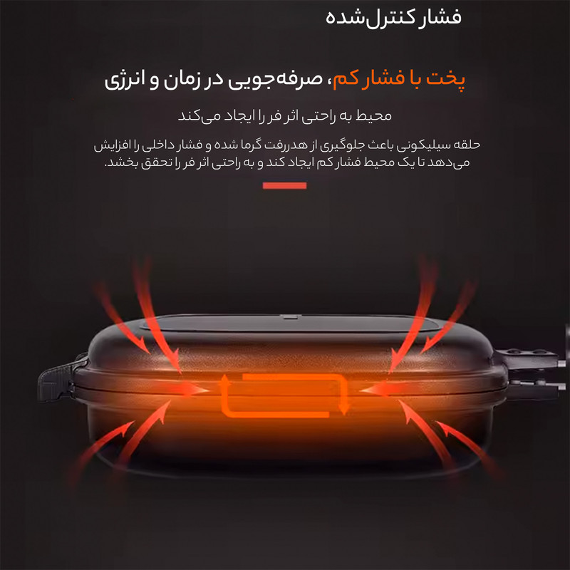 تابه دی اس پی مدل CA007-F40-Black سایز 40