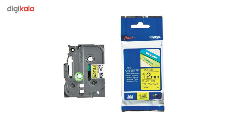 برچسب پرینتر لیبل زن برادر مدل TZe-631