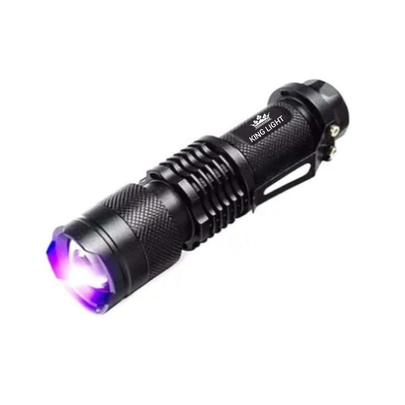 چراغ قوه دستی کینگ لایت مدل UV-1290 با نور بنفش