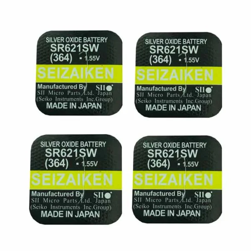 باتری ساعت سیزیکن کد SR621 SW 364 بسته 4 عددی