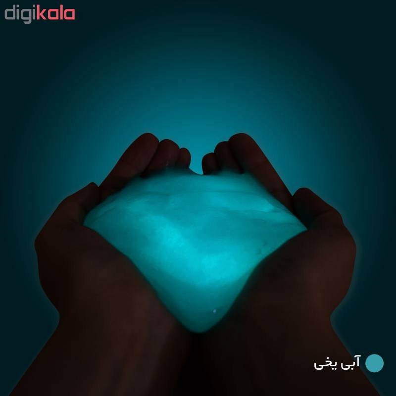 ژل بازی واتر اسلایم تپلی شب تاب مدل WS600Ph