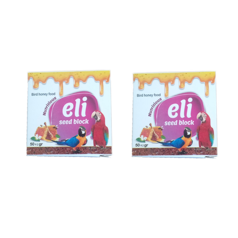 تشویقی پرندگان مدل ELI وزن ۱۰۰ گرم مجموعه ۲ عددی
