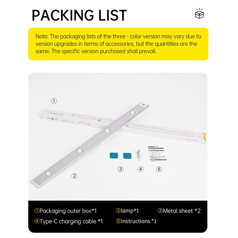 چراغ ال ای دی مدل زیر کابینتی 400mm کد L1602