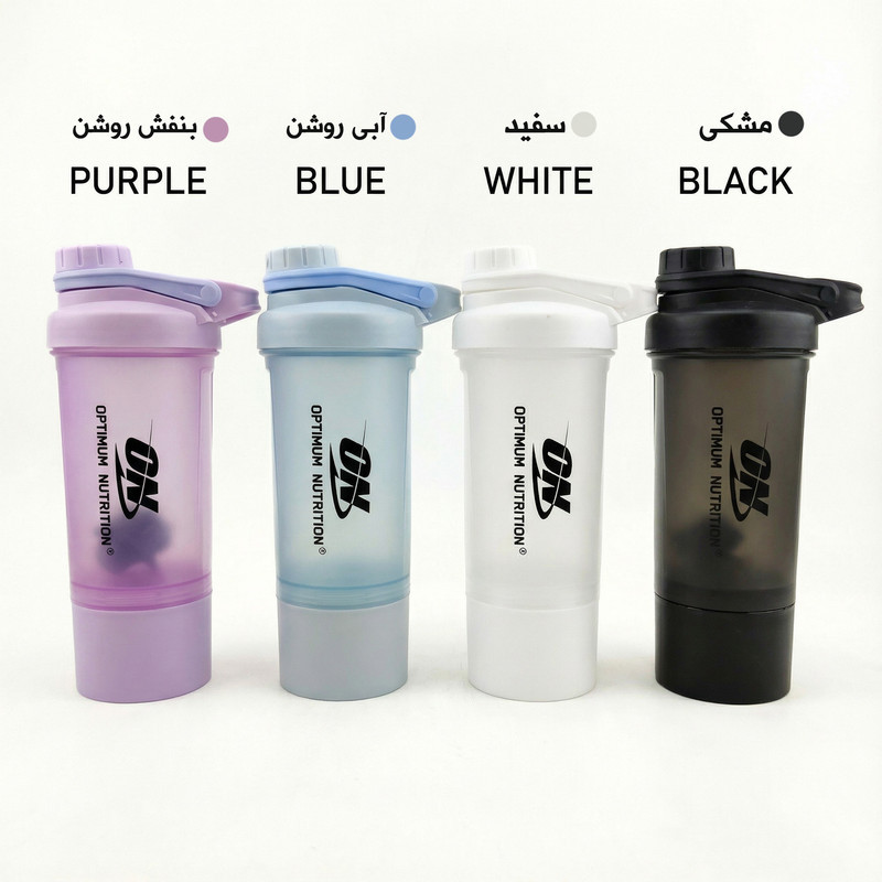 شیکر ورزشی اپتیموم نوتریشن مدل ON825 گنجایش 0.5 لیتر