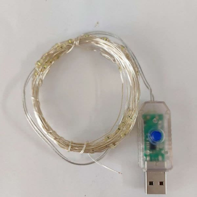 ریسه ال ای دی مدل مفتولی USB دار کد 345 طول 5 متر