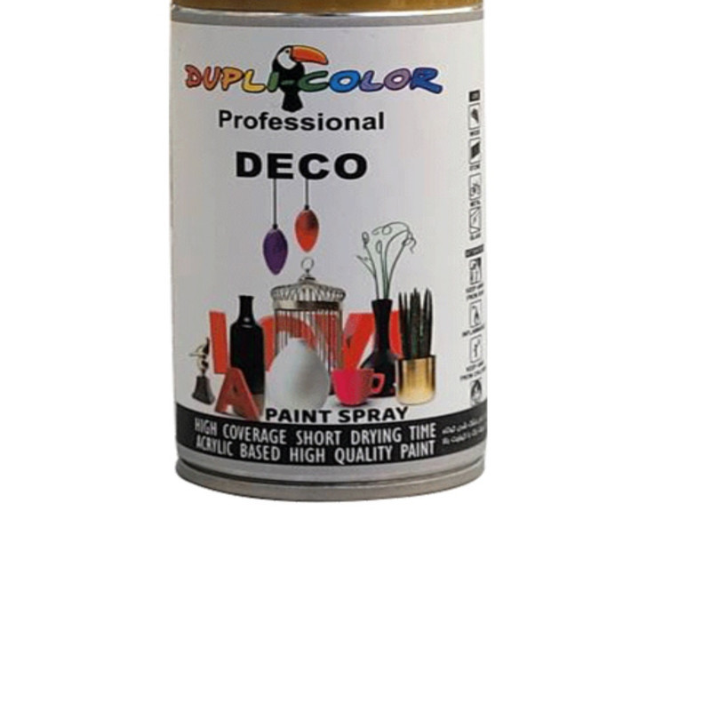 اسپری رنگ طلایی دوپلی کالر مدل DECO حجم 150 میلی لیتر