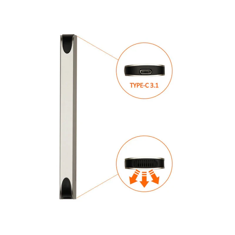 اس اس دی اکسترنال روداتو مدل RDT-2TB-SSD ظرفیت دو ترابایت