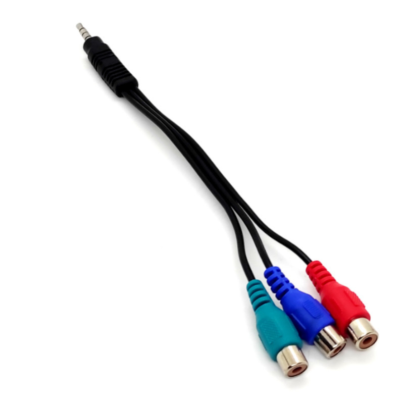 کابل تبدیل AUX به RCA مدل EG طول 0.1 متر