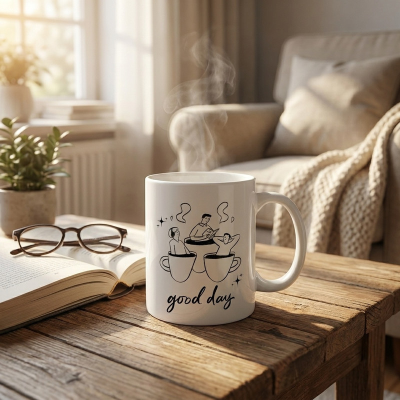 ماگ طرح قهوه کد 22
