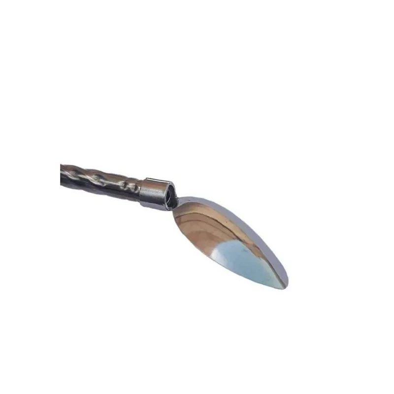 قاشق شربت خوری مدل نی دار کد FG38 مجموعه 6 عددی