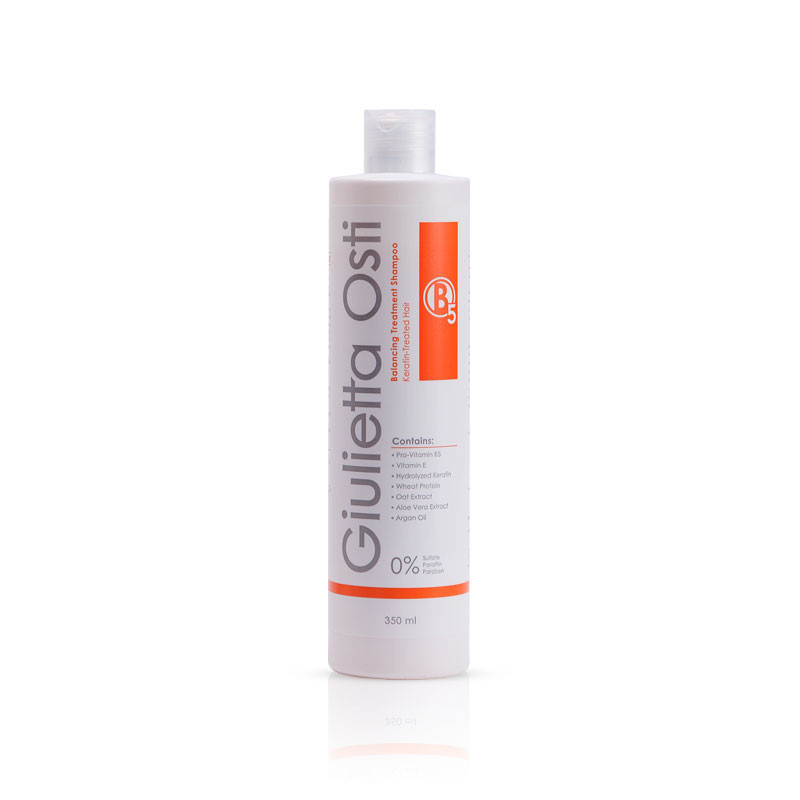 شامپو مو جولیتا استی مدل Keratin-Treated حجم 350 میلی لیتر