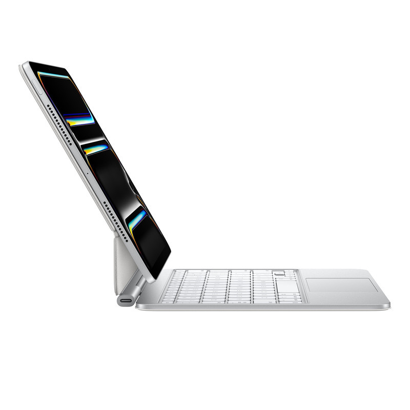 کیبورد تبلت اپل مدل Magic مناسب برای iPad Pro نسل M4 سایز 11 اینچی