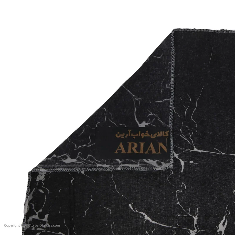 ملحفه تشک مهمان آرین مدل مرمر یک نفره سایز 90x190 سانتی متر