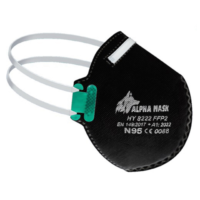 ماسک تنفسی آلفا ماسک کد N95 بسته 12 عددی