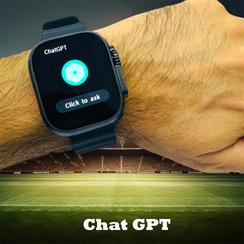 ساعت هوشمند 49 میلی متری میکروویر مدل W69-Watch Ultra بند سیلیکونی